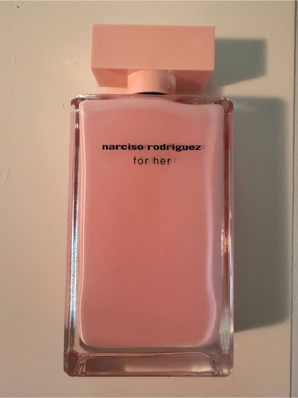 Narciso Rodriguez For Her - Blush Pink Eau de Parfum Bottle
